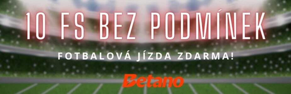Betano 10 toček bez podmínek