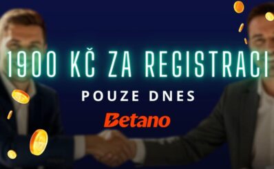 Betano nabízí vstupní bonus v celkové hodnotě 1900 Kč