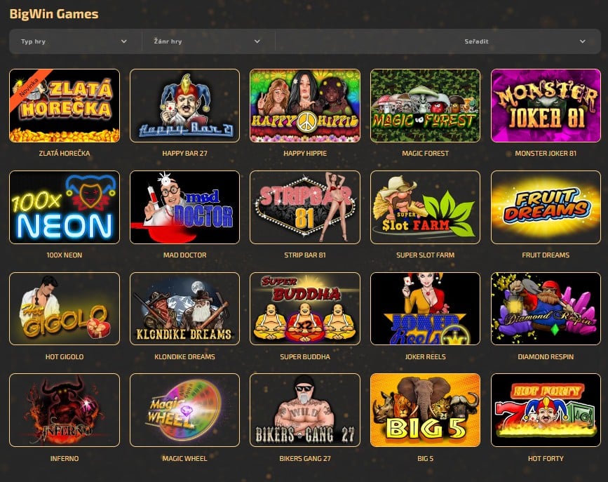 Big Win games Magic Planet