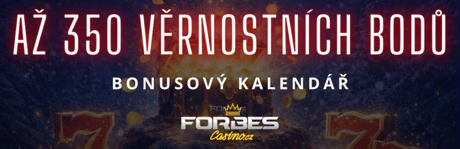Forbes kalendář nabízí až 350 věrnostních bodů