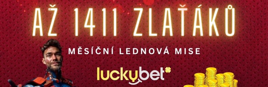 LuckyBet měsíční lednová mise