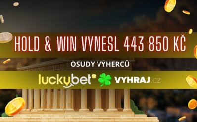 Luckybet vynesl výhru 443 850 Kč