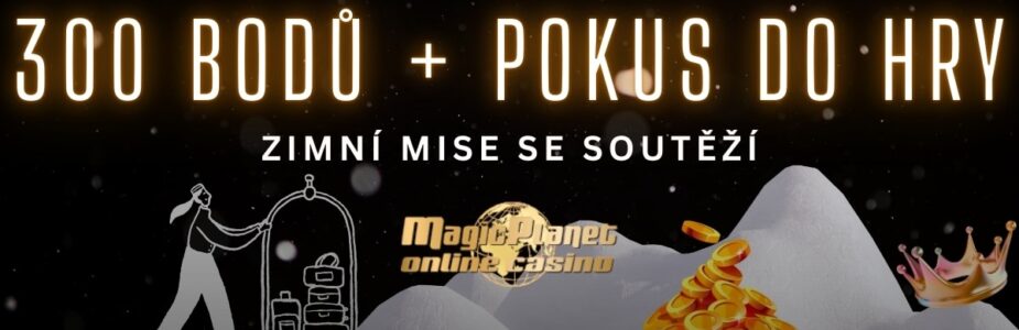 Magic Planet zimní mise se soutěží