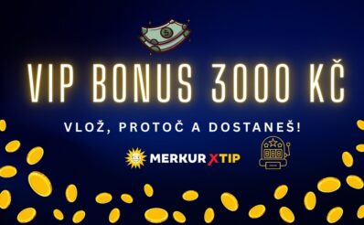 Merkur bonus 3000 Kč