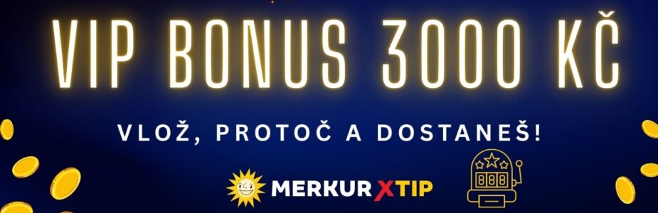 Merkur bonus 3000 Kč