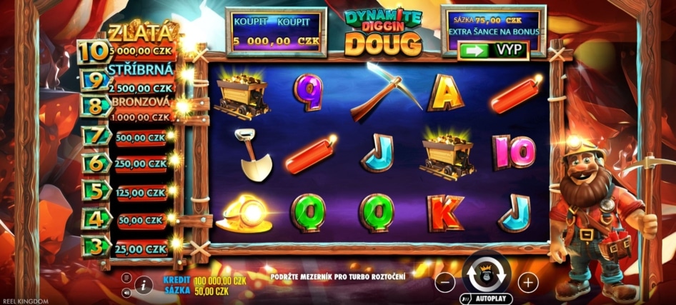 Dynamite Diggin Doug od Pragmatic Play