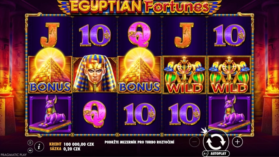 Egyptian Fortunes od Pragmatic Play