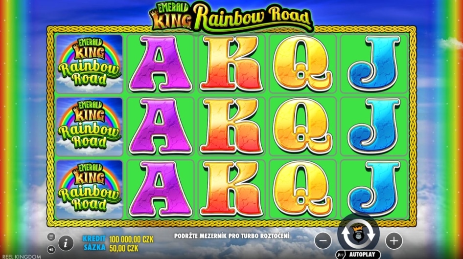 Emerald King Rainbow Road od Pragmatic Play