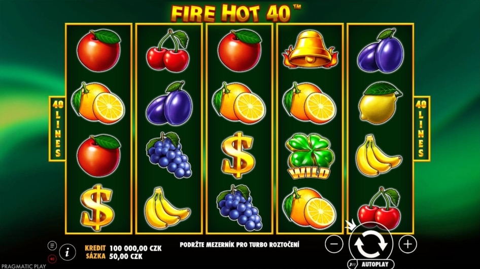 Fire Hot 40 od Pragmatic Play