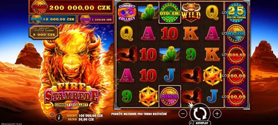 Fire Stampede od Pragmatic Play