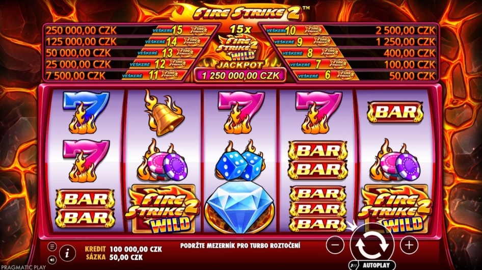 Fire Strike 2 od Pragmatic Play