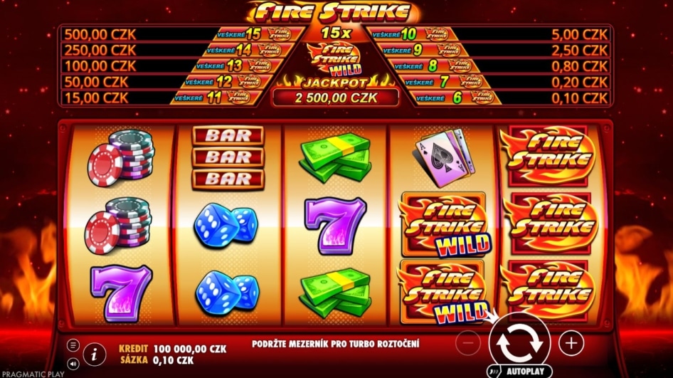 Fire Strike od Pragmatic Play