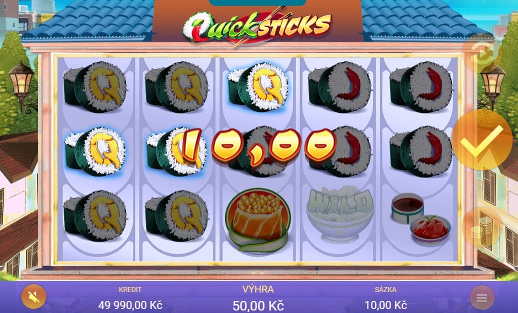 QuickSticks automat demo