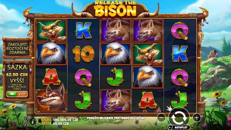 Release the Bison od Pragmatic Play