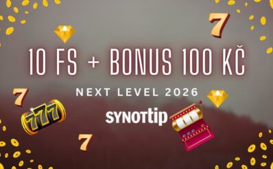 Synottip 10 FS + bonus 100 Kč