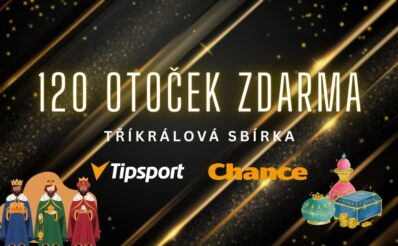 Tipsport, Chance 120 free spinů