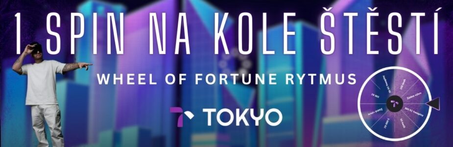V Tokyu získáš 1 spin na kole štěstí