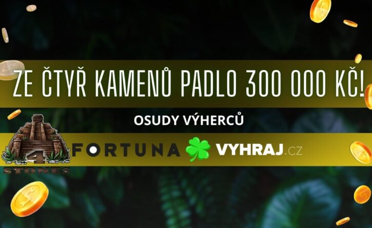 Ve Fortuně vyhrál 300 000 Kč