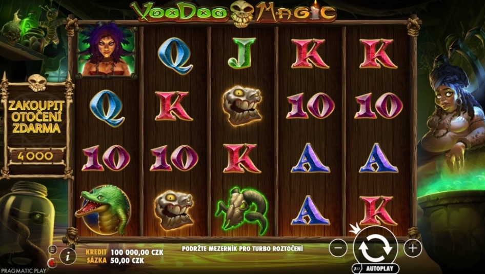 Voodoo Magic od Pragmatic Play