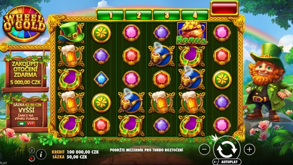 Wheel O´Gold od Pragmatic Play