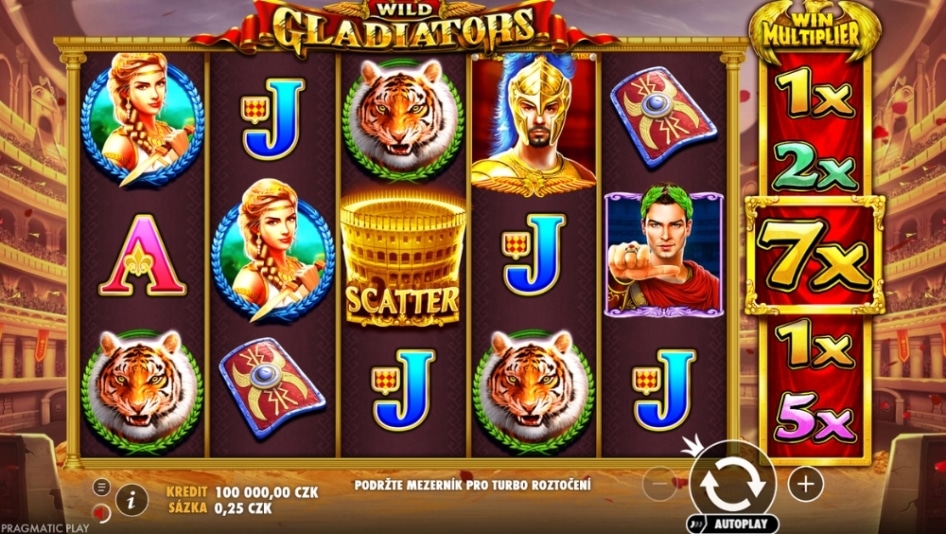 Wild Gladiators od Pragmatic Play