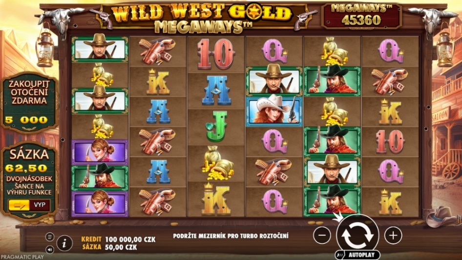 Wild West Gold Megaways od Pragmatic Play