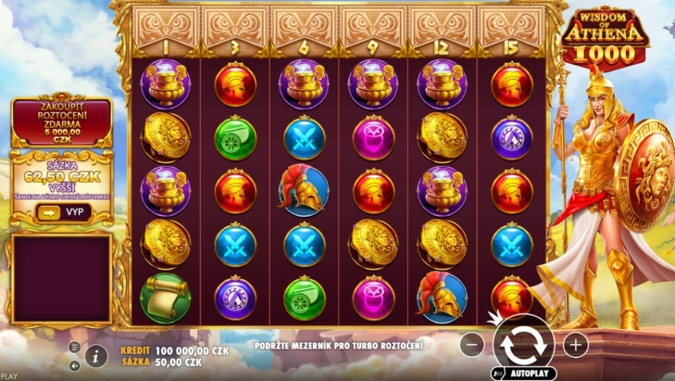 Wisdom of Athena 1000 od Pragmatic Play