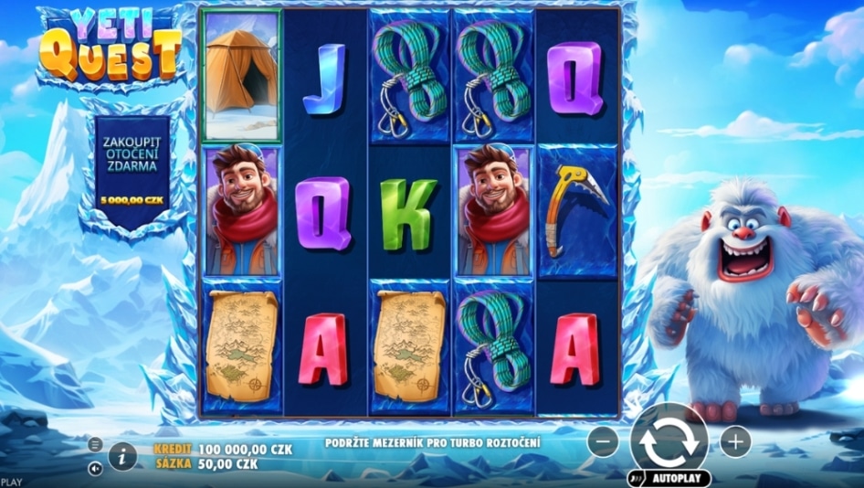 Yeti Quest od Pragmatic Play