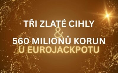 Odnes si z dnešního slosování Eurojackpotu zlatou cihlu!
