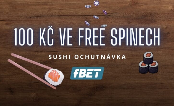 fBet 100 Kč ve free spinech