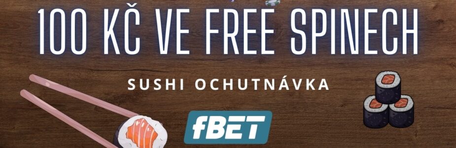 fBet 100 Kč ve free spinech