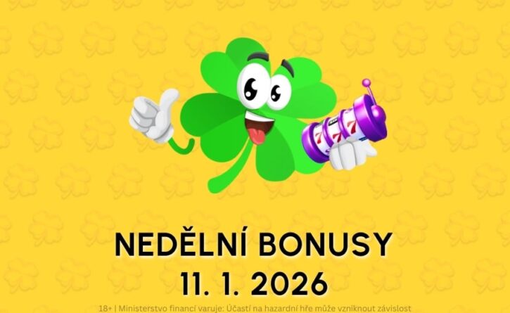 Free spiny a bonusy dnes 11-1-2026