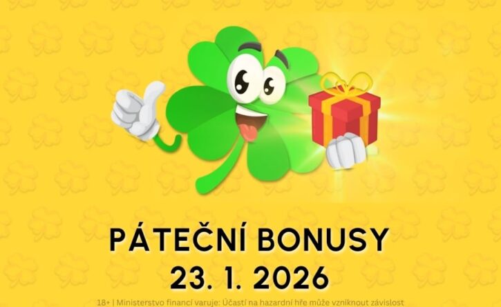 Free spiny a bonusy dnes 23-1-2026