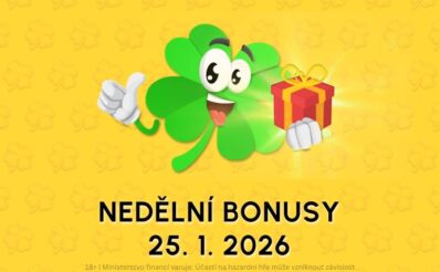 Free spiny a bonusy dnes 25. 1. 2026