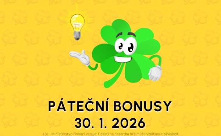 Free spiny a bonusy dnes 30. 1. 2026