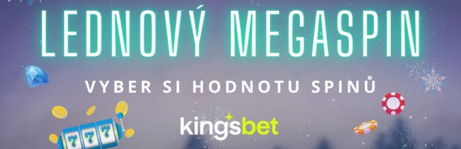 Lednový Megaspin u Kingsbet
