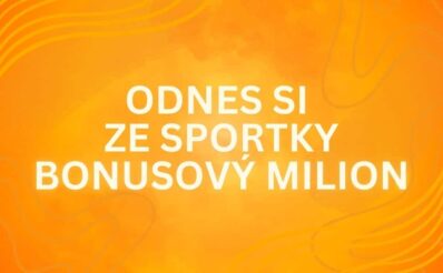 Zkus své štěstí a odnes si z dnešní Sportky bonusový milion!