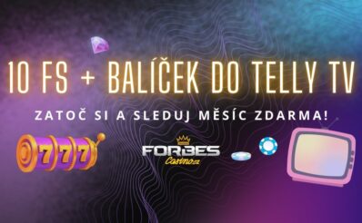 10 FS + TellyTV balíček od Forbes Casina