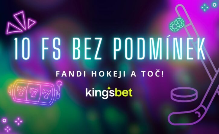 10 free spinů bez podmínek v casinu Kingsbet
