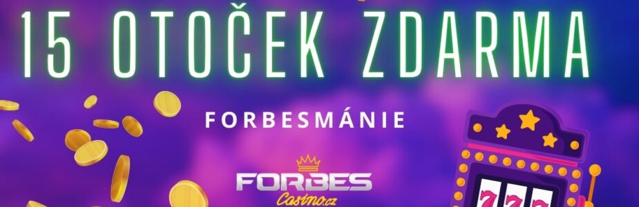 15 otoček zdarma u Forbes casina