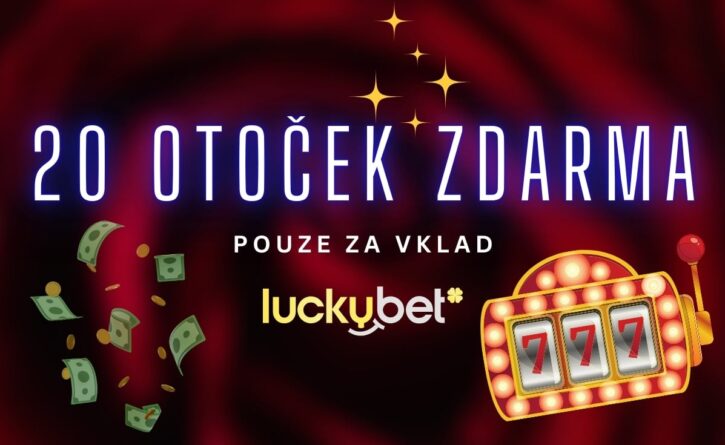 20 otoček zdarma u LuckyBet