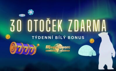 30 free spinů týdenní bonus Magic Planet