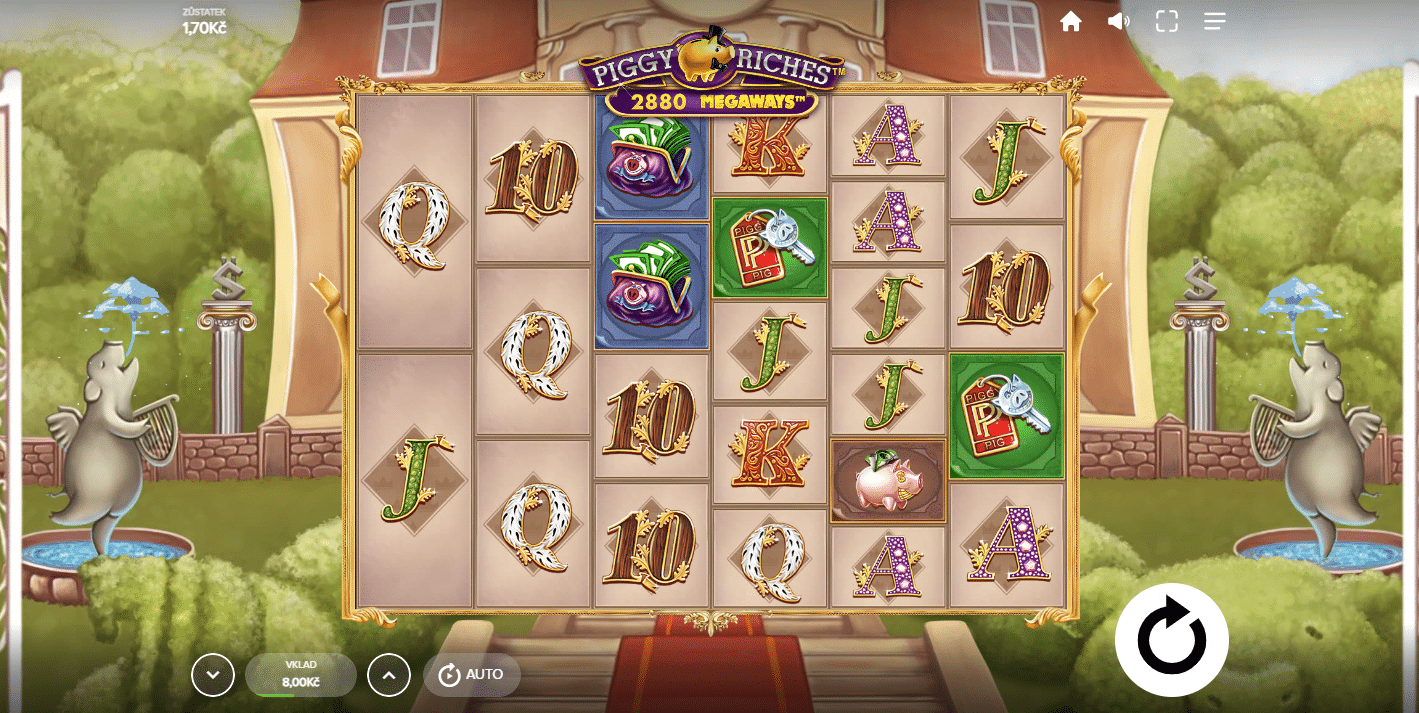 Automat Piggy Riche Megaways