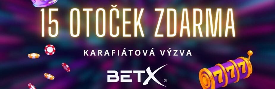 BetX 15 otoček zdarma