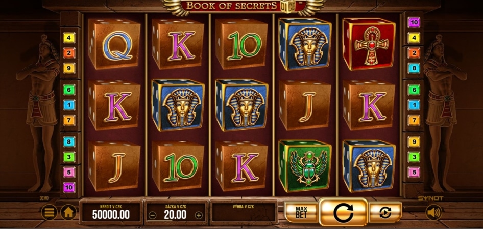Book of Secrets Dice od SYNOT Games