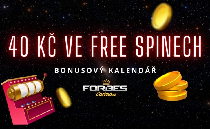 Forbes 40 Kč ve free spinech