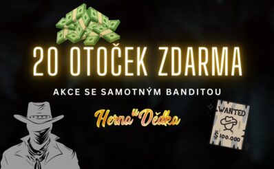 Herna U Dědka 20 otoček zdarma