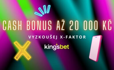 Kingsbet cash bonus až 20 000 Kč