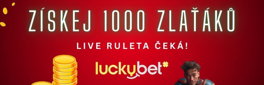 LuckyBet 1000 zlaťáků