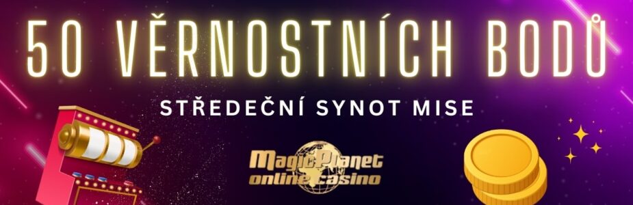 Magic Planet 50 věrnostních bodů